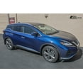 thumbnail image 4 of Replacement For 2015-Present Nissan Murano | EOS Visors JDM Tape-On Style SMOKE TINTED Side Vents Window Deflectors Rain Guard DWV-V198, 4 of 12