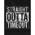 thumbnail image 2 of Tstars Straight Outta Timeout Kids T-shirt - Humorous Graphic Tee - Fun Graduation Gift for Boys - Toddler & Infant Shirt - Cool Attire for Back to School - Unisex Kids Apparel, 2 of 6