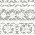 thumbnail image 2 of Vision Studio 15x15 Black Ornate Wood Framed with Double Matting Museum Art Print Titled - Ornamental Detail II, 2 of 4