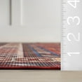 thumbnail image 6 of nuLOOM Damaris Splashguard Medallion Machine Washable Area Rug, 2' 6" x 12', Runner, Damaris Brick, 6 of 11