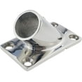 thumbnail image 5 of ABCISI Heavy Duty Boat Hand Rail Fitting, 45 Degree 1 inch Rectangular Base-Marine 316 Stainless Steel Deck Hardware, 5 of 13