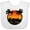 AA-White, variant on Inktastic San Diego Sunset Skyline Boys or Girls Baby Bib