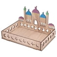 thumbnail image 2 of Bandeja de postres para fiestas EID: diseño de castillo, resistente a la deformación y apta para alimentos, 2 of 10