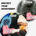 thumbnail image 4 of Uemuo Halloween Trick Or Treat Printed Car Back Seat Protector,2 Pcs Backseat Car Organizer, Kick Mats Back Seat Protector , Back Seat Organizer for Kids, 4 of 8