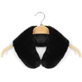 thumbnail image 3 of Camicover  Fashion Faux Rabbit Fur Collar Shawl Wrap Stole Fake Collar Coat Accessory, 3 of 4