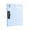 Blue-BU Home Decor, variant on JJV Free Standing Clipboard and Desktop Stand, A4 Plastic Writing Board Clip with Adjustable Buckles Easel Back, Portable File Holder with Side Pen Clip for Office, Meeting, Reading
