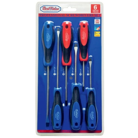 Best Value H420551 Phillip and Slotted Screwdriver with Magnetic Tips 6-Piece