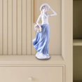 thumbnail image 1 of Estatua de señora, decoración moderna de mano de obra fina, decoración del hogar, escultura de niña, estatuilla de mujer para estantería, inauguración Con sombrero, 1 of 8