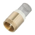 thumbnail image 4 of Chendee Copper Water Pump Inlet Pipe Filter Thread Filter Vertical Check Valve,Dn25, 4 of 9
