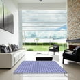 thumbnail image 7 of Ahgly Company Machine Washable Indoor Rectangle Transitional Jeans Blue Area Rugs, 5' x 7', 7 of 7