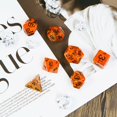 thumbnail image 5 of Cusdie 7-Die Resin DND Dice, Polyhedral Dice Set with Aurora Glitters for Role Playing Game Dungeons and Dragons D&D Dice MTG Pathfinder, 5 of 5