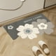 thumbnail image 4 of Flower Diatom Mud Absorbent Drying Soft Mat Bathroom Door Mat Toilet Non Slip Mat Bathroom Floor Mat, 4 of 6