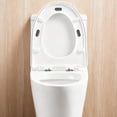 thumbnail image 4 of OFFIGAM 4-Pack Comfortable Toilet Seat Spacers with Cushioning, ABS Material for Home Bathroom Use, 4 of 8
