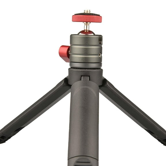 1/4 Threaded Ball Head Tripod, with 1/4 Lightweight 360 Rotatable Swivel Action Camera Tripod for Cameras Monopod Filming DSLR