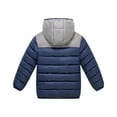 thumbnail image 4 of Ruyang Boys Winter Puffer Coat Padded Warm Quilted Down Jacket Kids Zip Up Hooded Outwear Lightweight Windproof Windbreaker, 4 of 9