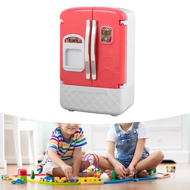 Juguete De Refrigerador En Miniatura De Simulación Para Niños, Refrigerador De Juego De Simulación, Pequeño Electrodoméstico De Juguete Para Niños
