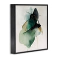 thumbnail image 2 of Stupell Industries Transitional Fluid Emerald Cascade Black Framed Giclee Art, 12 x 12, by Svetlana Aleynikova, 2 of 8