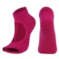 thumbnail image 1 of Calcetines de yoga para mujer antideslizantes media punta sin s calcetines de para entrenamiento baile Colcomx Gym Sport Yoga Calcetines, 1 of 8