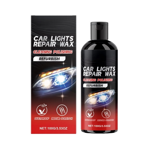 Car Headlight Restoration Polishing Headlamp Repair Liquid Car Light Polisher Pastes Refurbish Agent