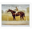 thumbnail image 2 of Historic Framed Print, The racing King Salvator, mile record, 1:35 1/2: by Prince Charlie, dam Salina by Lexington, 17-7/8" x 21-7/8", 2 of 9