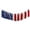 C, variant on The 250th Anniversary of the Founding of the United States on July 4th Patriotic Striped Banner for Party Outdoor Indoor Celebration Event & Party Supplies Polyester Material Festive Flag Decoration
