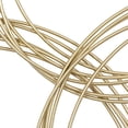thumbnail image 5 of CosmoLiving by Cosmopolitan Gold Metal Overlapping Ring Plate Wall Decor, 5 of 12