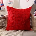 thumbnail image 6 of 250 Anniversary Usa 4Th Of July Independence Day Decorations Red, White Blue New Pillows for Living Room and Bedroom, Single Sided Printing,Pillow Cover Without Core，17.7*17.7Inch, 6 of 8