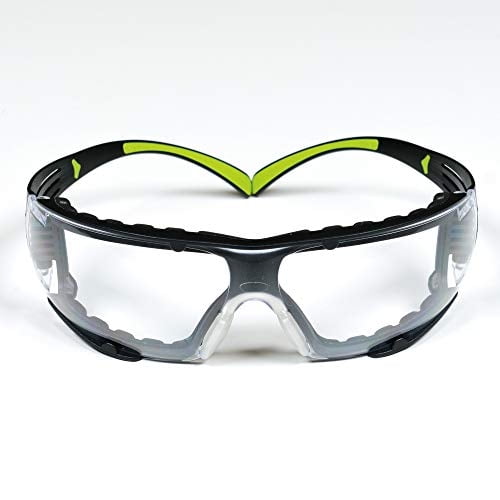 Gafas de seguridad 3M SecureFit, antivaho, antiarañazos, lentes transparentes