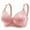 Pink, variant on Loopsun Plus Size Bras for Women, Womens Plus-Size Thin Comfortable Breathable Cotton Bra Cover Dark Blue XXL