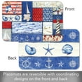 thumbnail image 4 of CounterArt "Nautical" 4-Pack Reversible Tabletop Placemats, 4 of 7