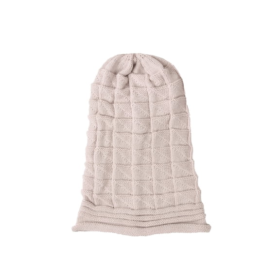 Hontri Fisherman Beanie Women's Fashionable Warm Knitted Hat Small Woolen Hat Casual Hat Caps Men Women Beige