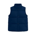 thumbnail image 5 of TARIENDY Womens Short Puffer Vest Lightweight Zip Up Stand Collar Vests Winter Jacket with Side Pockets Sleeveless Warm Quilted Outerwear Navy XXL, 5 of 8