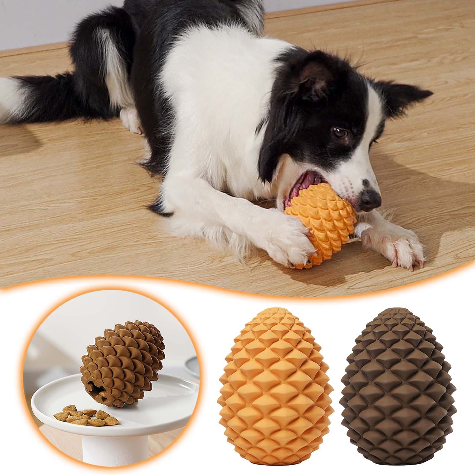 Biomimetic Pineapple Dog Toy Interactive Card Food Pet Products Toy ...