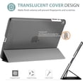 thumbnail image 4 of Ipad 2 Ipad 3 Ipad 4 Cover, Ultra Thin Lightweight Stand Cover With Translucent Frosted Backside Smart Cover For 9.7 "Apple Ipad 2, Ipad 3, Ipad 4 - Gray, 4 of 4