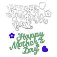 thumbnail image 2 of Happy Father's/Mother's Day Metal Cutting Dies DIY Decor Embossing, 2 of 8