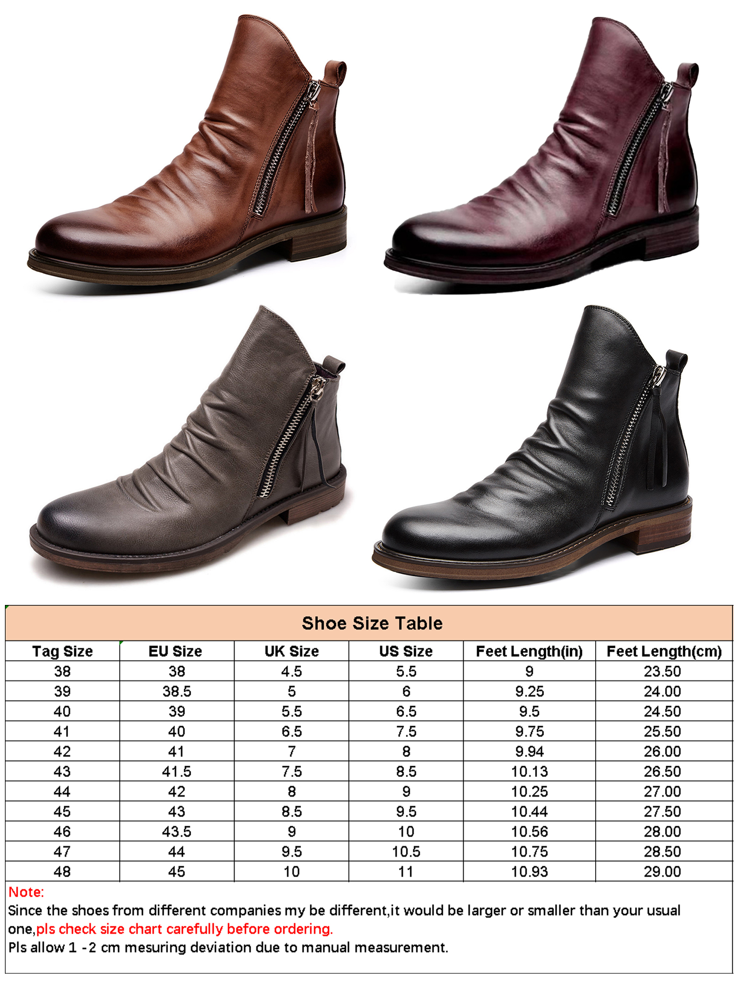 Bootie dress shoes 2025