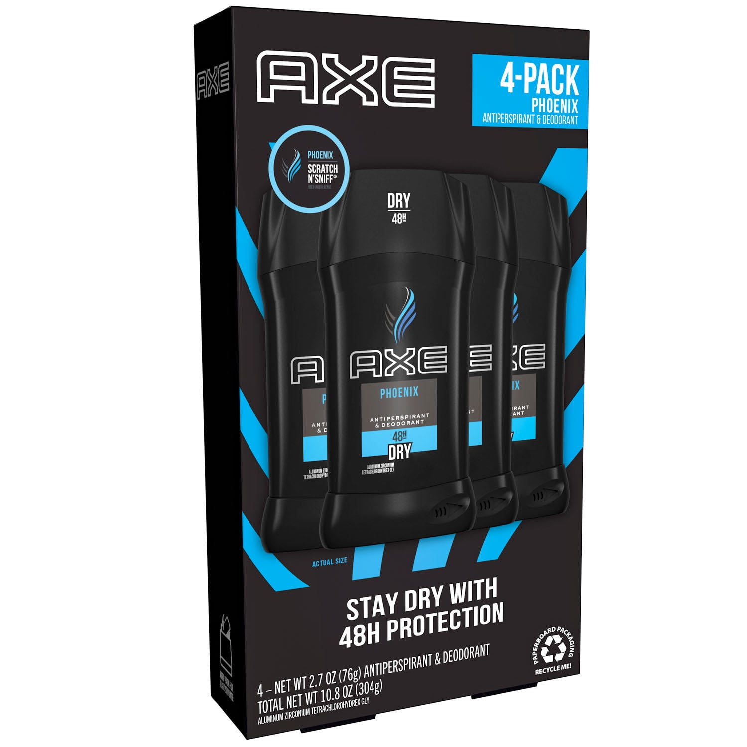 Buy AXE Antiperspirant Deodorant Stick for Men, Phoenix, 2.7 Ounce (4