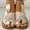 White, variant on Womens Spring Trends!AXXD Furry Slippers Women,Open Toe Slide Bow-Knot Sandal Slippers Low Heeled Shoes For Teachers Clearance Size 4.5