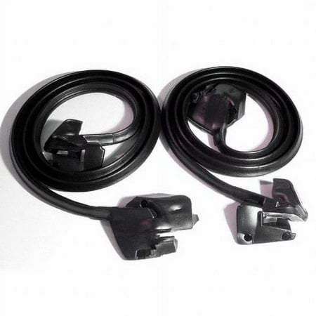 Door Seal With Properly-Spaced Clips and Molded Ends For Buick GS 70-72 LM 12-A
