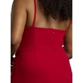 thumbnail image 5 of David’s Bridal, The Edit by DB Studio Women's Formal Seamed Corset Bodice Sheath Dress, Full Length, Crepe, 5 of 5