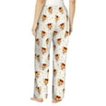 thumbnail image 3 of Fotbe Funny Corgi Women's Pajama Pants,Sleepwear Pants,Pj Bottoms Drawstring And Pockets-, 3 of 9