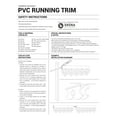 thumbnail image 5 of Ekena Millwork  6 x 48 in. Pitch 0.62 in. Fortuna Architectural Grade PVC Running Trim, 5 of 9