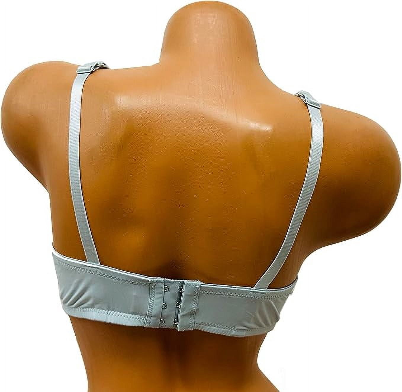 Iheyi 6 Pieces No Wire Full Cup Plain/Lace Light Padded Wire Free Bra A/B/C (36C)