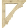 thumbnail image 3 of Ekena Millwork 6"W x 42"D x 48"H Balboa Slat Rough Sawn Bracket, Douglas Fir, 3 of 4