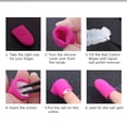 thumbnail image 4 of Seitruly Herramienta para quitar esmalte de uñas, cubierta de manicura de Gel de sílice, accesorios sencillos y prácticos para mujer, Ayudas para vestirse con gancho de botón, 4 of 6