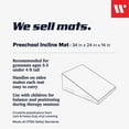 thumbnail image 2 of We Sell Mats Gymnastics Incline Mat, Folding and Non-Folding Cheese Wedge Skill Shape, Tumbling Mat for Gymnastics Training, Cheerleading and Obstacle Courses, 2 of 7