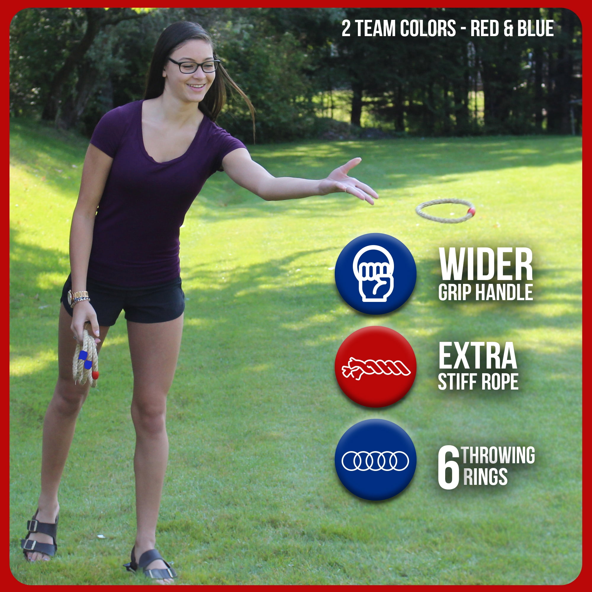 Bolaball: Ring Toss Outdoor Game