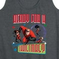 thumbnail image 3 of Disney The Incredibles - Holiday - Ready For A Super Christmas - Women's Racerback Tank Top, 3 of 5