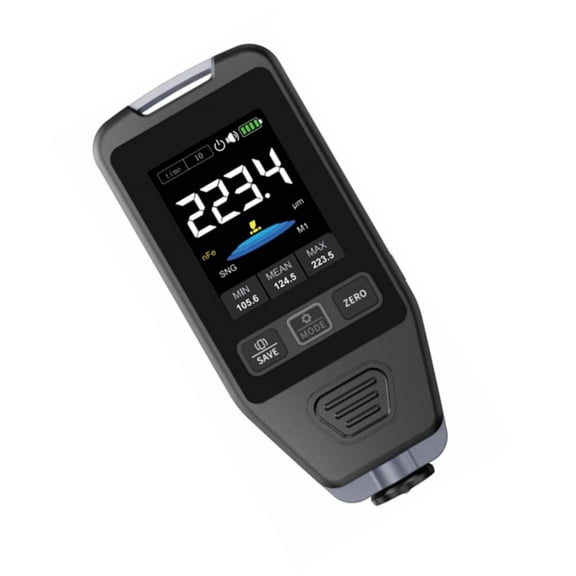 Professional Thickness Gauge Car FE & NFE Paint Gauge Coating Thickness Gauge 0-1400μm Rechargeable Thickness Meter