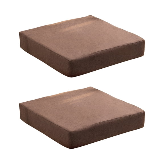 XIBUFE 2Pcs Gel Memory Foam Recliner Cushion for Elderly,Dual-Layer Foam Chair Pad,Extra Large Seat Cushion for Couch,Armchair,Wicker Chairs,Floor